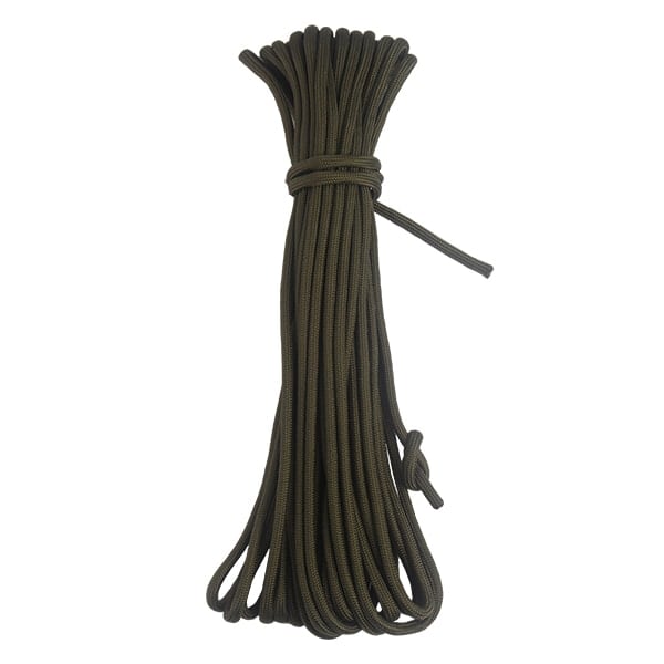 paracord-15m-green 15m zelené lano pro magnet fishing