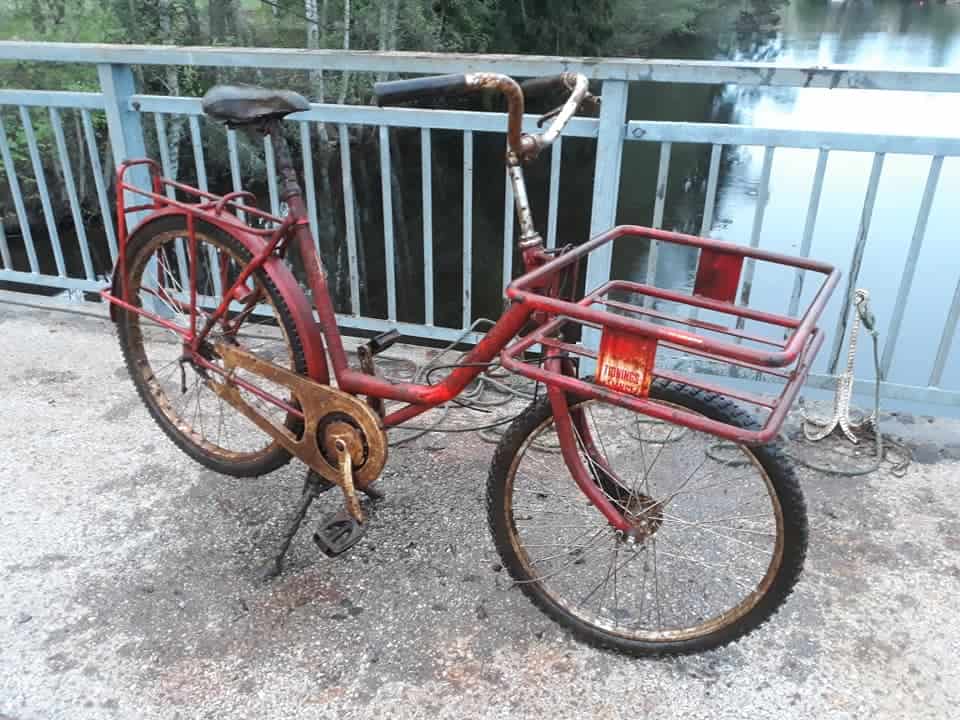 Pěkný úlovek kola magnetem z Norska