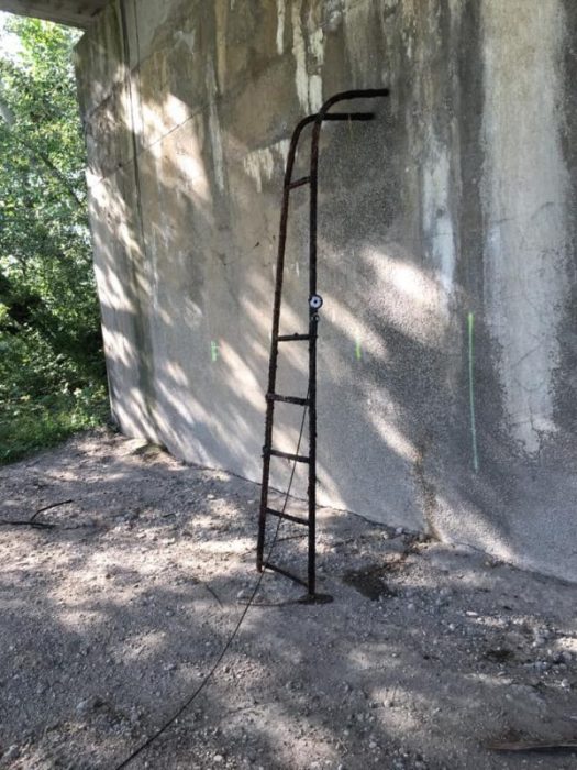 Žebřík objevený v Galantě