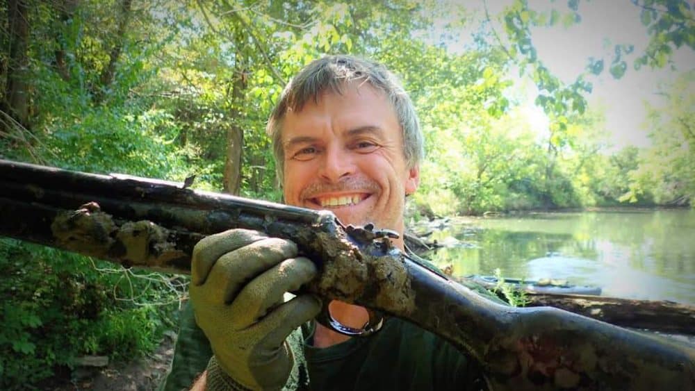 dětsky kolo objeveno na magnet fishingu