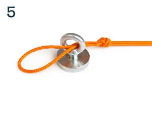 Jak uvázat uzel na magnet